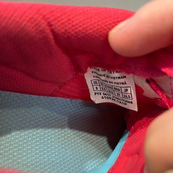 Mizuno Wave Sonic Running Shoes Sneakers Womens Sz 8 Paradise Pink 410939 - Picture 7 of 10